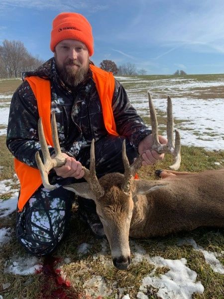 Man with Deer shot with firearm